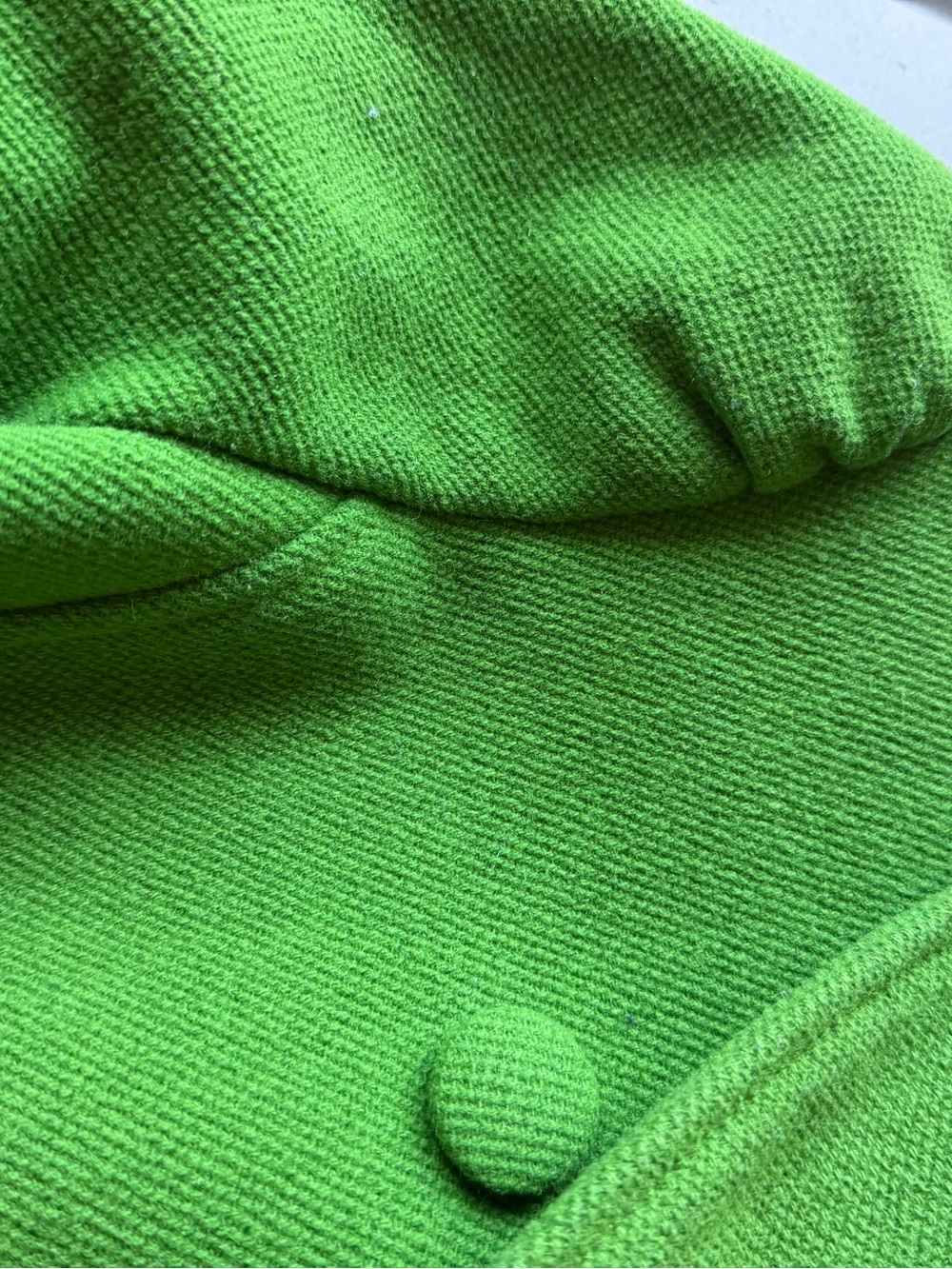 Vintage Emerald Green Peacoat Wool Blend  by Old Navy Size Small - Picture 9 of 11